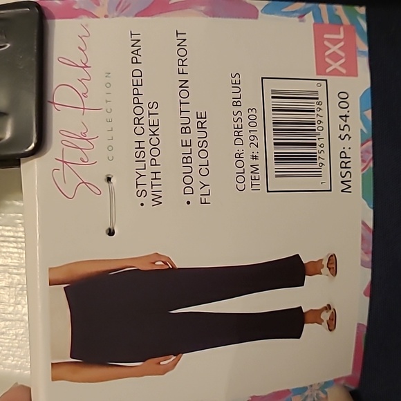 🆕️Stella Parker Navy Pants - Picture 6 of 8